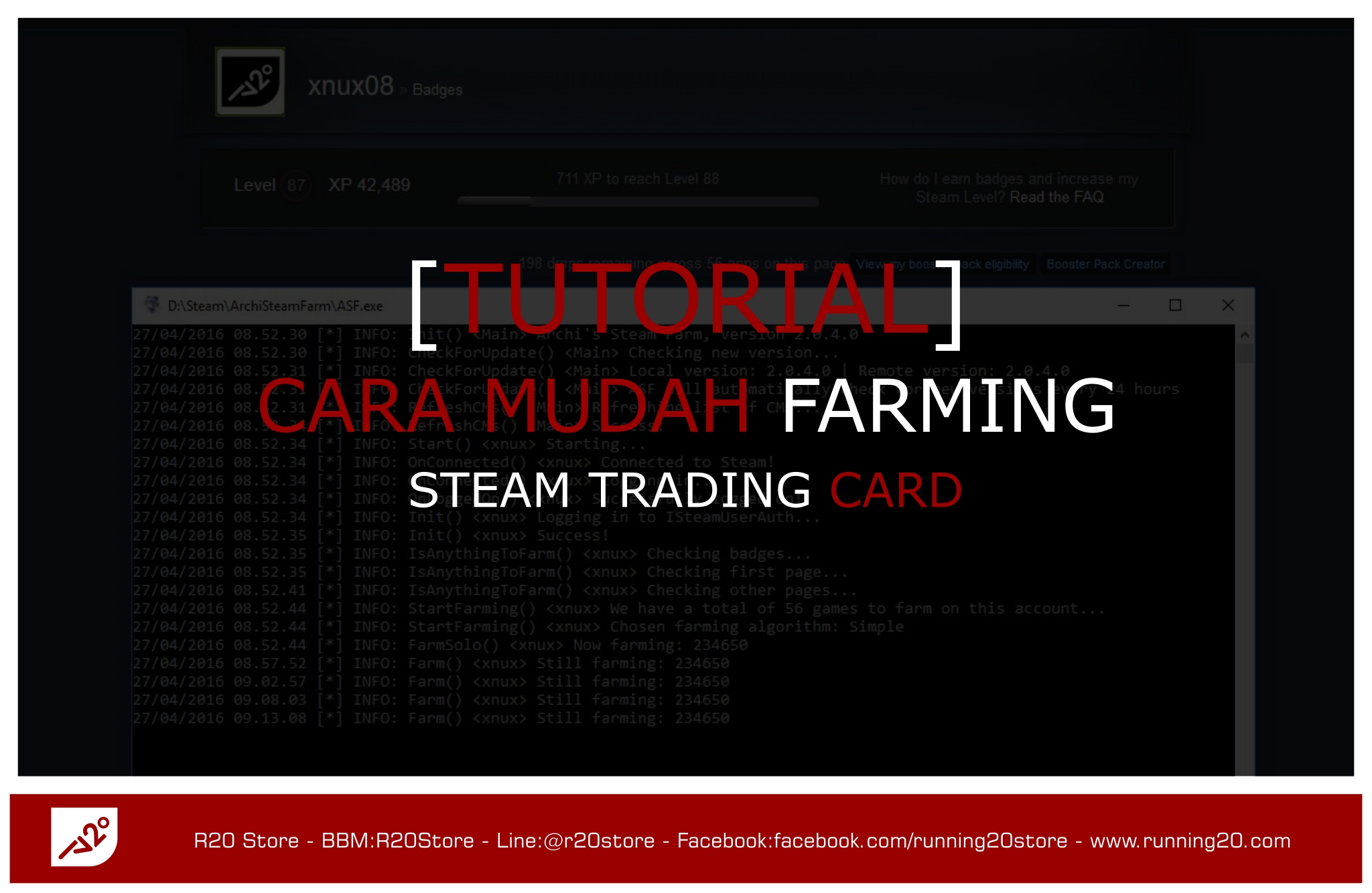 Cara Otomatis Menambang Steam Trading Card