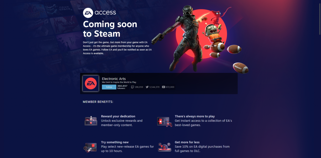 EA Access Steam